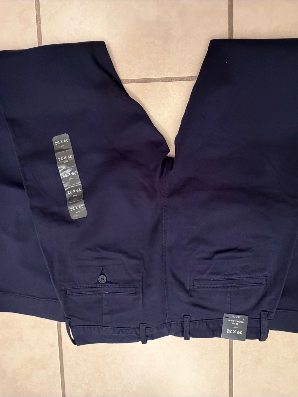 J. Crew Navy Slim Chino Pants